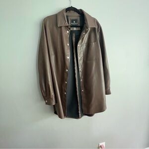 Bagatelle collection brown leather jacket